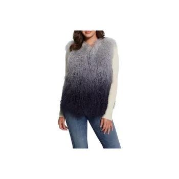 GUESS Vests Women's Blue