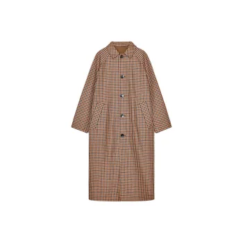 ZARA Trench Coat Women's Dark Camel