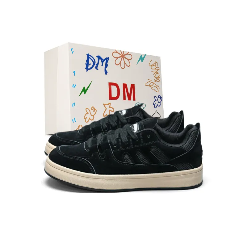 DM Platform Student Sports Low Top Skateboard Shoes Men's-4