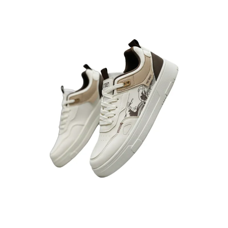 RENBEN Waterproof And Slip Resistant Low Top Skateboard Shoes Men's-3