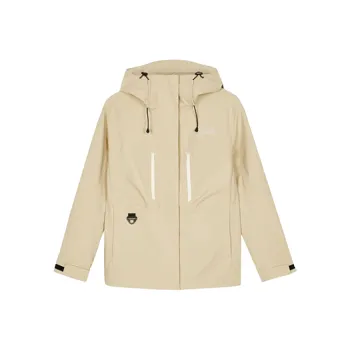 Skechers Urban Living/Travel/Commuting Waterproof And Windproof Windbreaker Jacket Women's Irish Cream