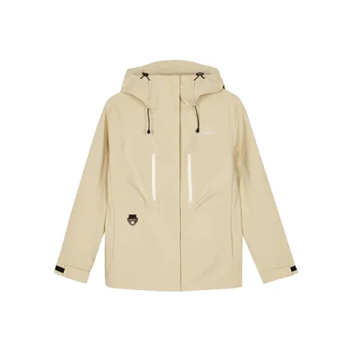 Skechers Urban Living/Travel/Commuting Waterproof And Windproof Windbreaker Jacket Women's Irish Cream