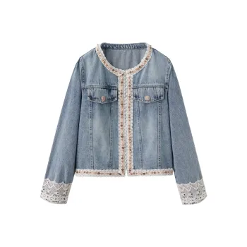 Fele.d Denim Jacket Women's Sky Blue