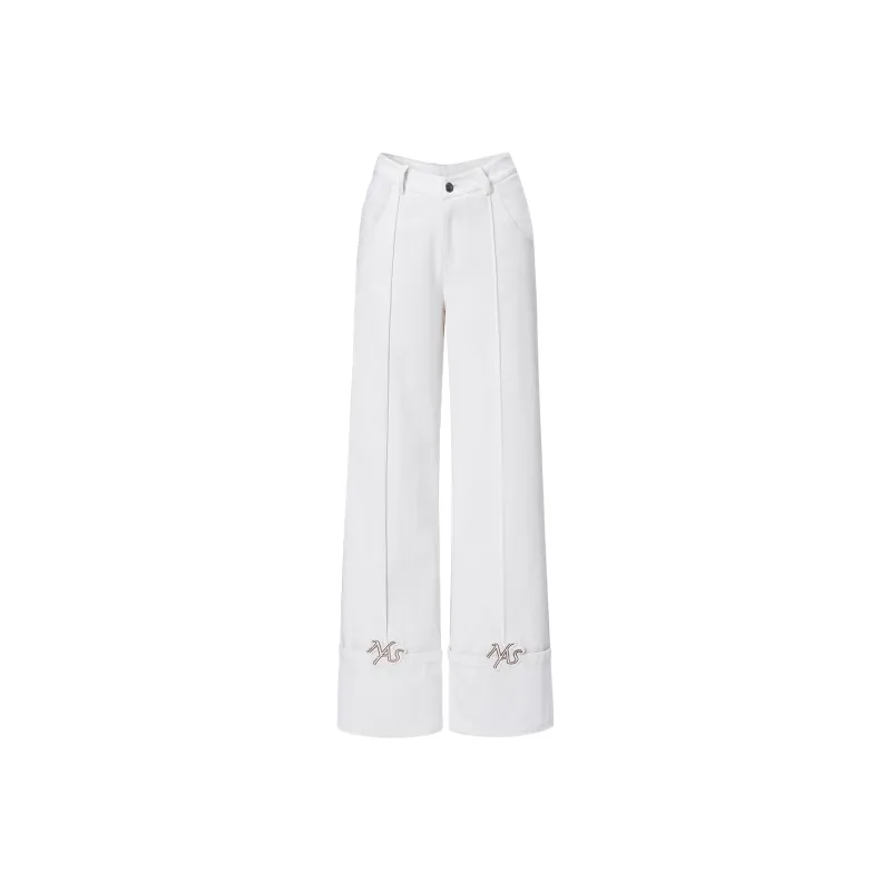 NAWS Casual Pants Women's Moon White-0