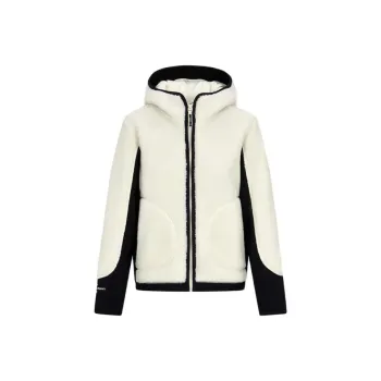 HAZZYS Velvet feel Coat Women's Ivory