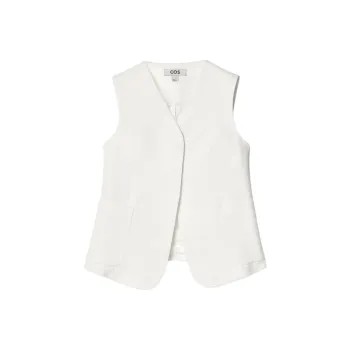 COS Vests Women's Ivory