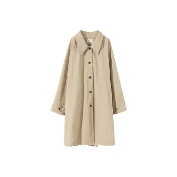 ZIMO Trench Coats Women's Khaki
