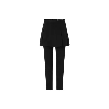 MO&CO Casual Pants Women's Denim Black