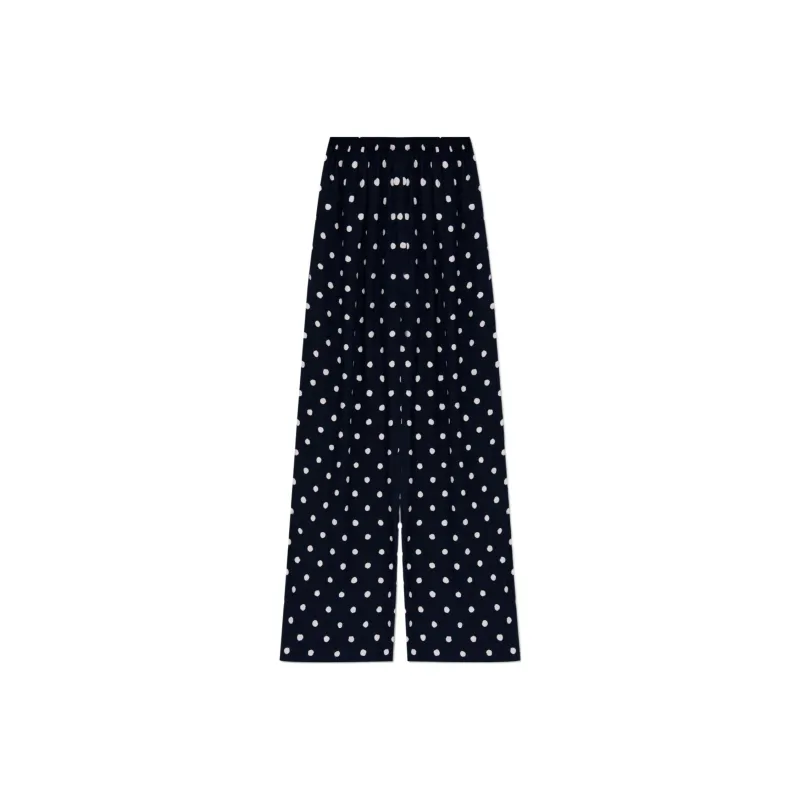 Balenciaga Polka Dot Pattern Pyjama Pants-0