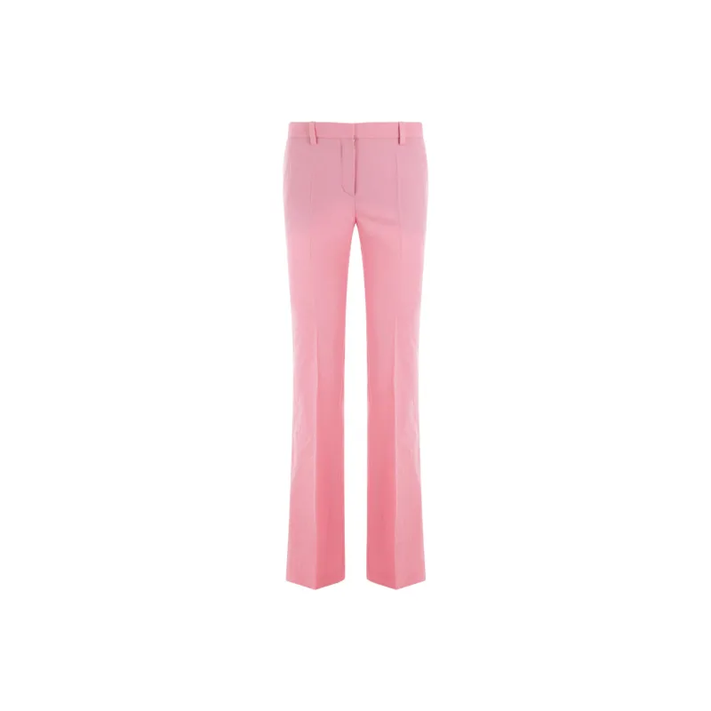 VERSACE High Waist Flared Trousers-0