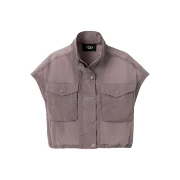 UGG SS25 Vest Women's Sweet Plum Color