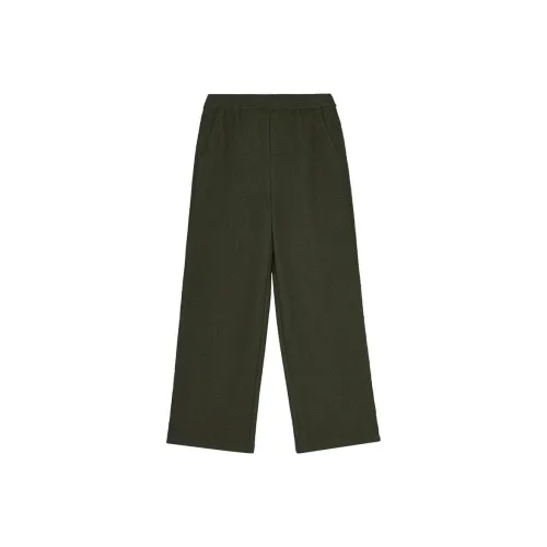 XII BASKET Casual Pants Women's Army Green