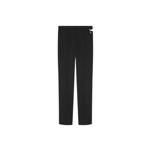 VERSACE Safety Pin Cut Out Detailed Trousers