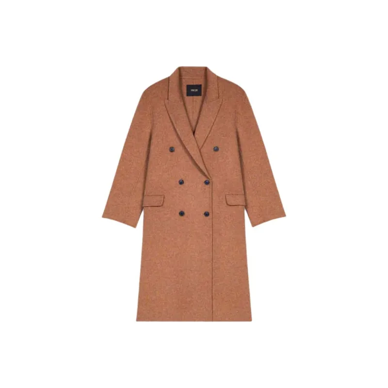 Maje Coats Women's Brown-0