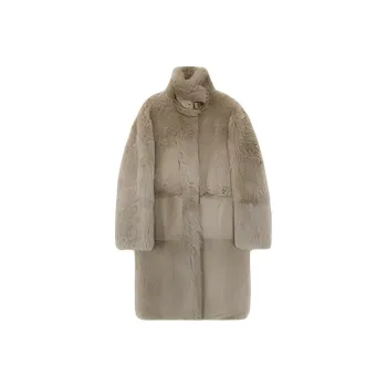 Coco Limited Fur Women's Light Sand Green