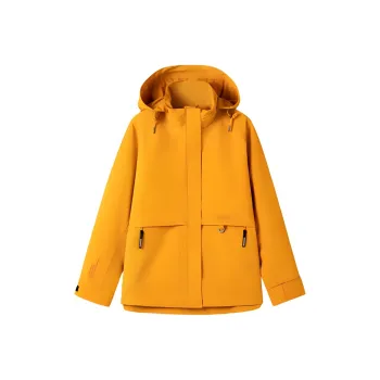 OUTDOOR PRODUCTS Windproof Thermal Windbreaker Jacket Women's Sunflower