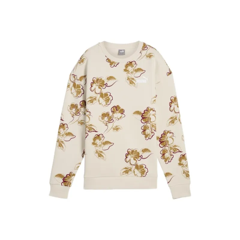 PUMA EssentialsFloral Sweatshirt Women's White-0