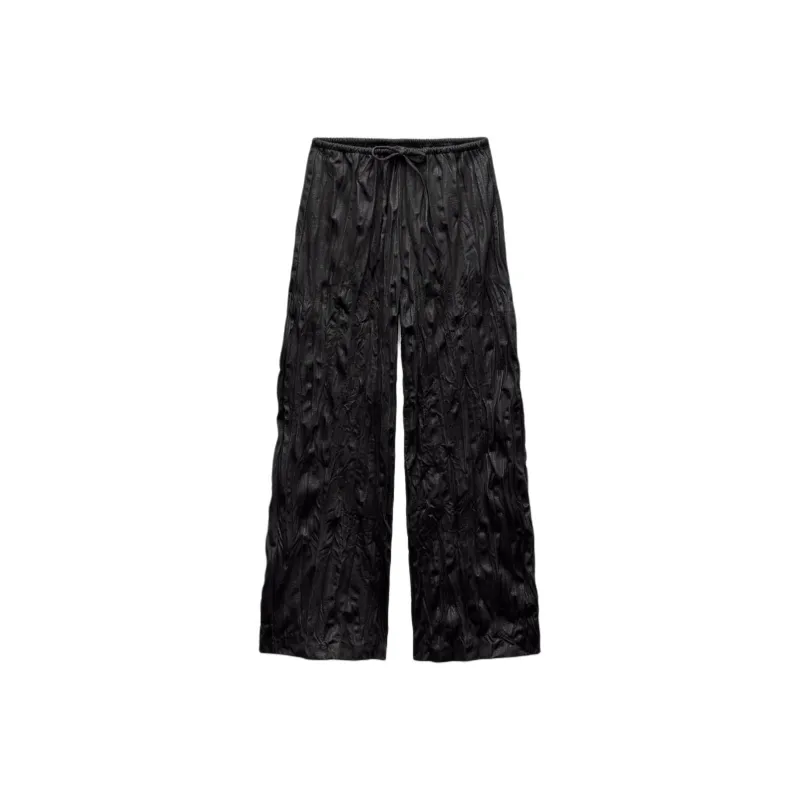 ZARA Casual Pants Women's Black-0