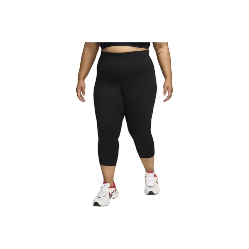 Nike One Women's High-Waisted Crop Leggings Plus Size