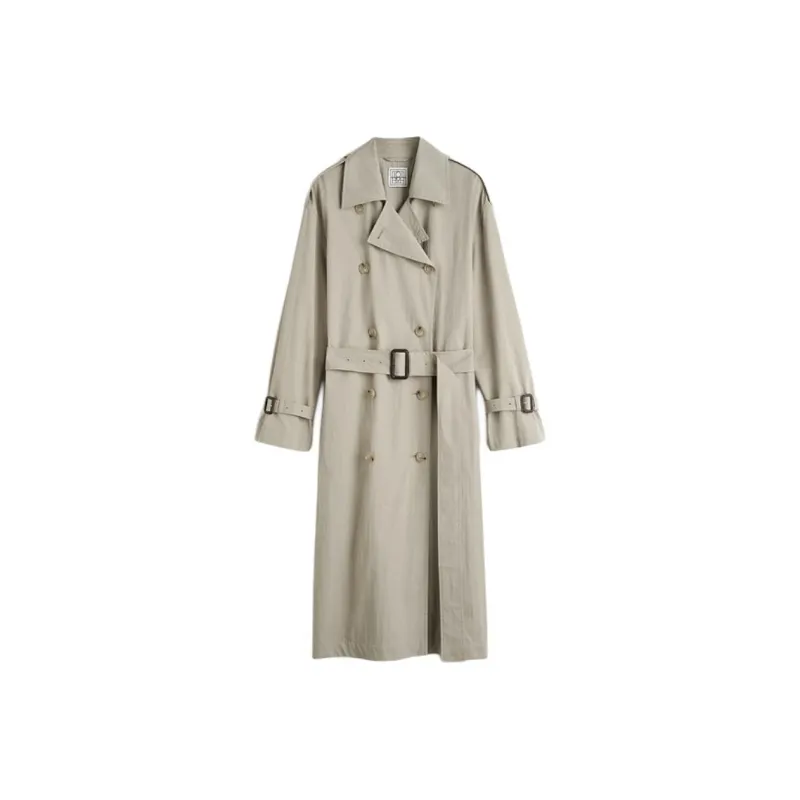 TOTEME Crisp Summer Trench Coat-0