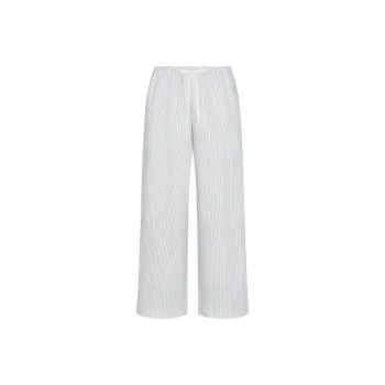 Skims SS25 Casual Pants Women's Zen Blue Stripes