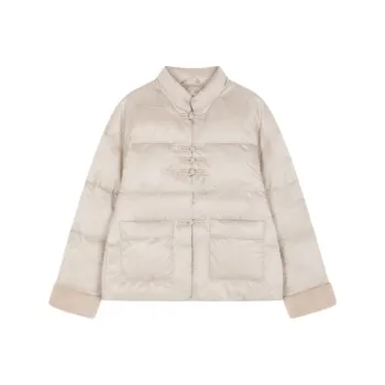 IHIMI Puffer Jacket Women's Apricot Beige