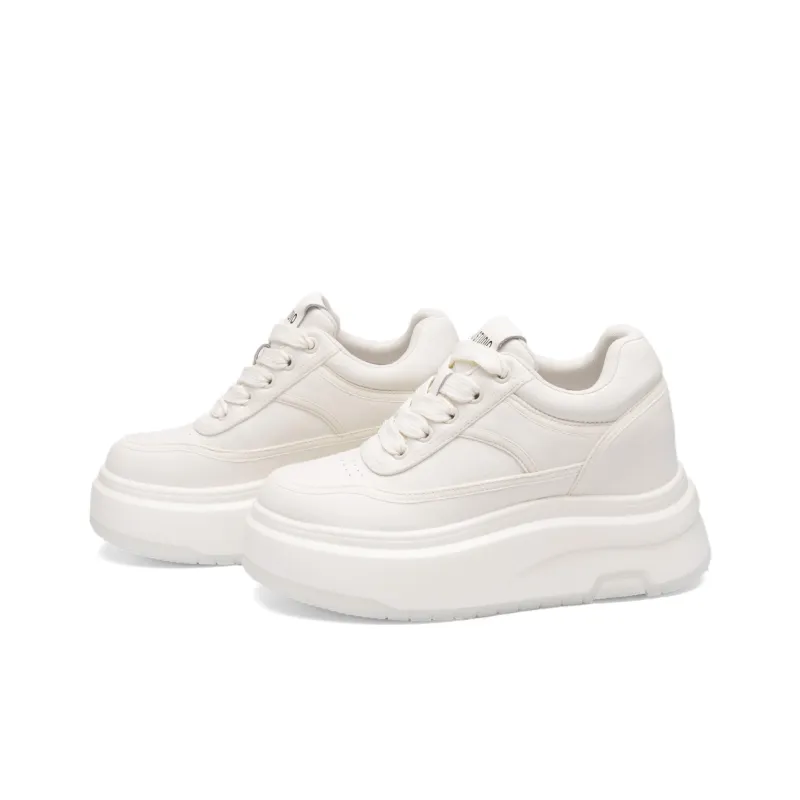 KODI Slip Resistant Lightweight Height Increasing Low Top Skateboard Shoes Women's-2