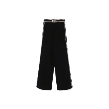 Elisabetta Franchi Contrast bands Trousers