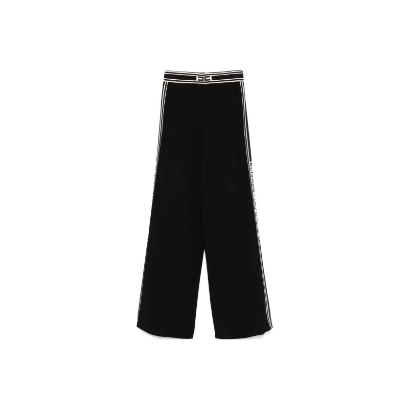 Elisabetta Franchi Contrast bands Trousers-0