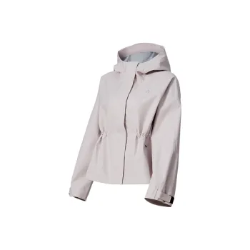 JSC Wind And Water Repellent Windbreaker Jacket Women's Apricot Gray