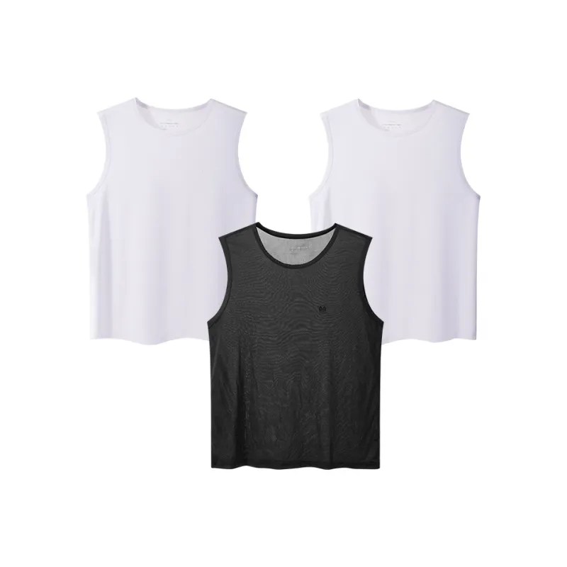 H YXIANG Men Tank Tops-14