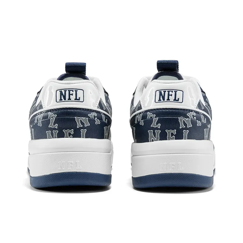 NFL College 1 25 Toddler Shoes Low Top Skateboard Shoes Unisex Dark Blue-4