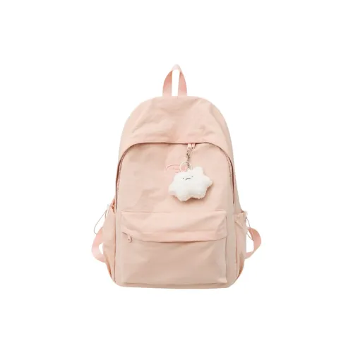 Valentino Bags Divina Lyserød foldet crossbody-taske med kvast