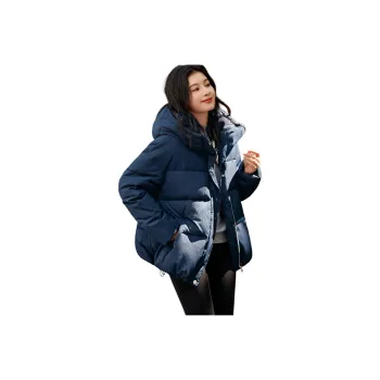 Mo Han Yi Mei Puffer Jacket Women's Navy Blue