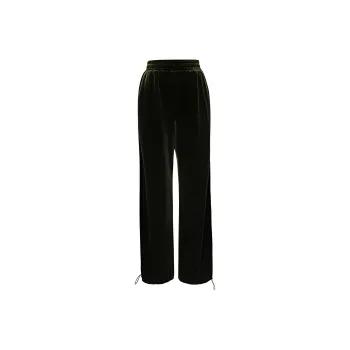 XII BASKET Casual Pants Women's Green