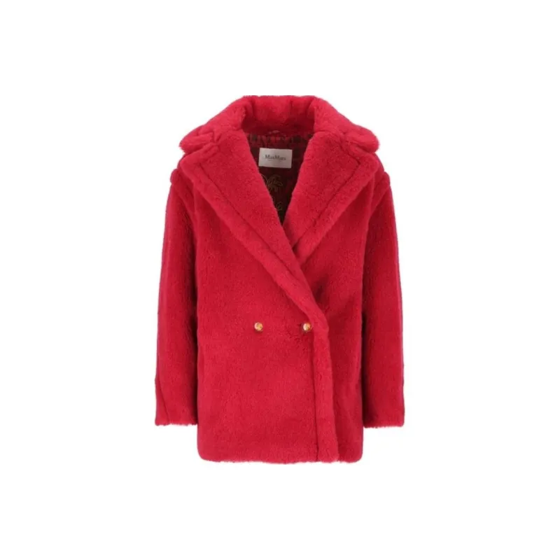 MaxMara Cuba Double Breasted Long Sleeved Coat-0