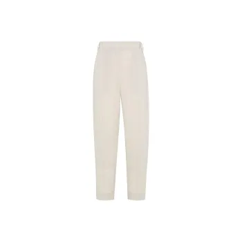 Brunello Cucinelli Monili Embellished Sparkling Slouchy Trousers