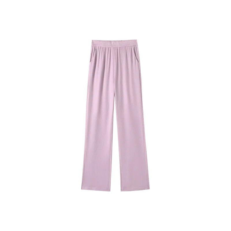 0571 Family Casual Pants Women's Purple-0
