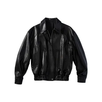 Le Alfashionline Leather Jacket Women's