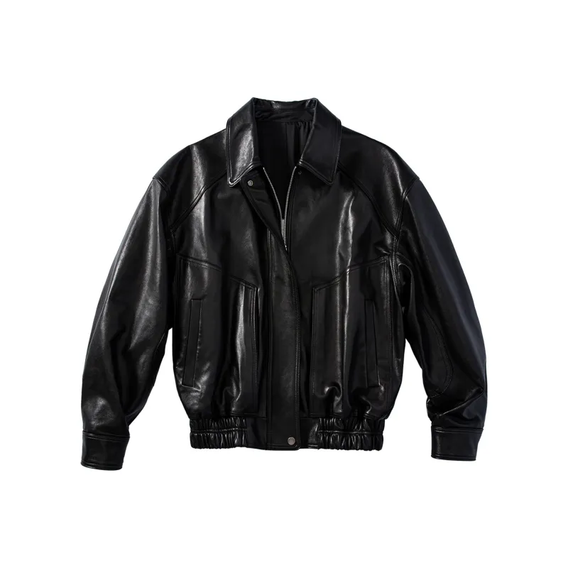 Le Alfashionline Leather Jacket Women's-0