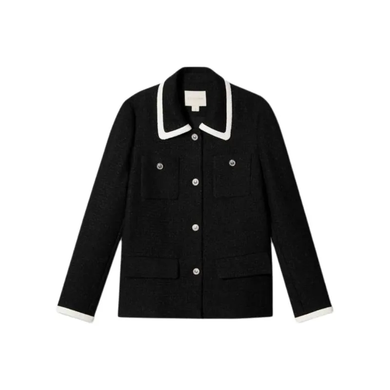 PSALTER Velvet feel Coat Women's Black-0