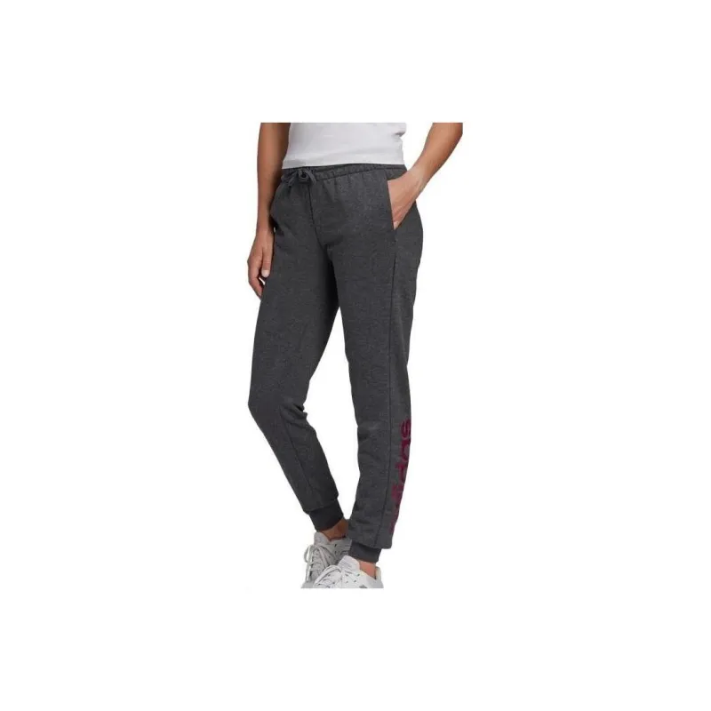 Adidas Casual Pants Women's Dark Heather Gray-0
