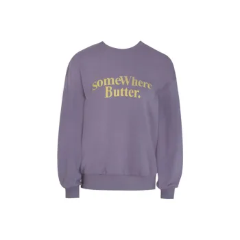 Little Pull Sweatshirt Women's Grape Purple