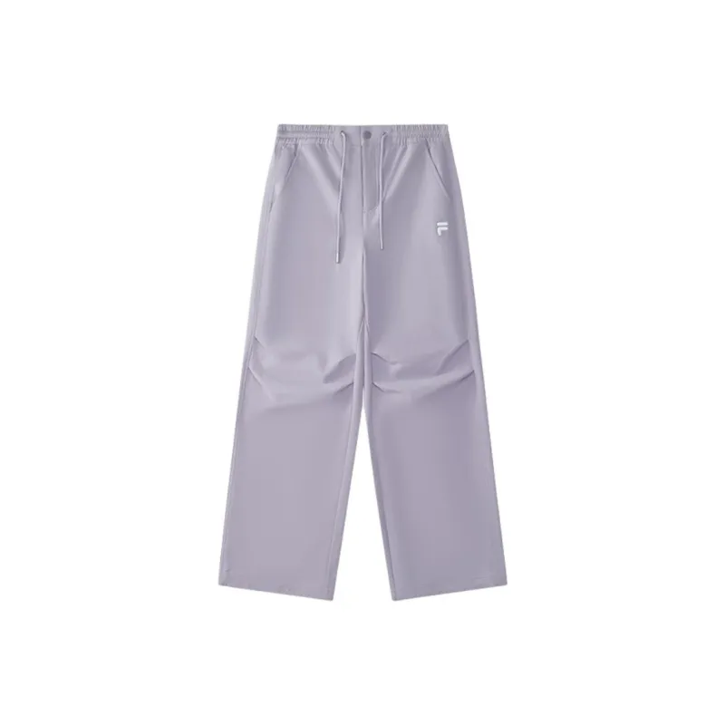 FILA FUSION FUSION LIFE Casual Pants Women's Enchanting Gray Purple-0