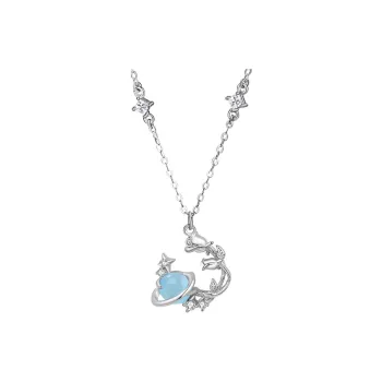 Eclater 925 Sterling Silver Necklaces Women's