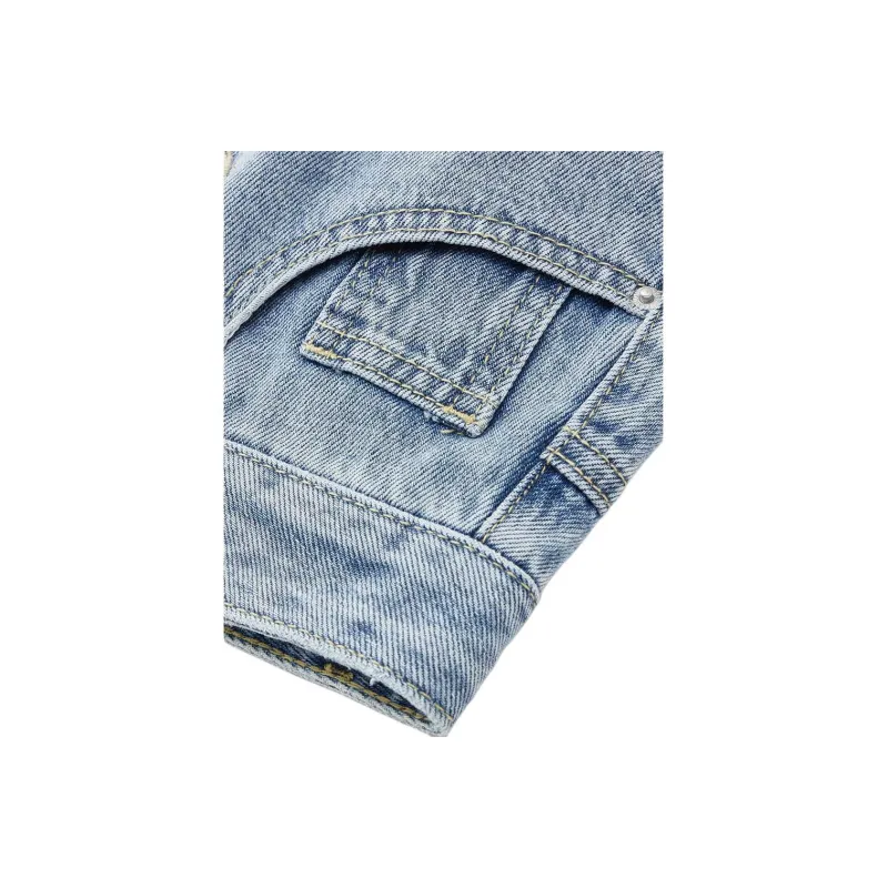 Love To Serve Denim Short Skirts Women's-3