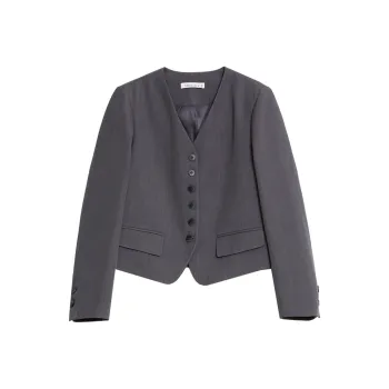 Mambe Business Suits Coats Women's Premium Gray