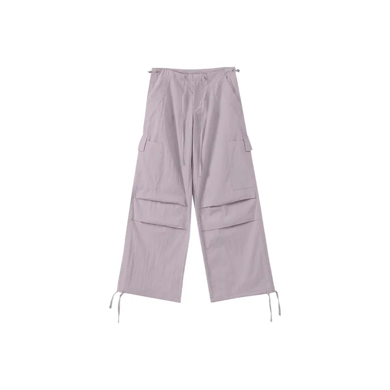 KING PRINCE Casual Pants Trendy Design With Versatility Women's Navy Blue-6
