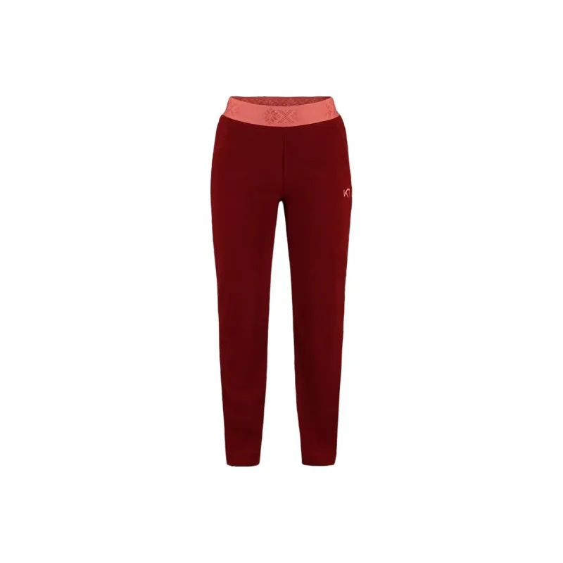 KARI TRAA Casual Pants Women's Rogue Red-0