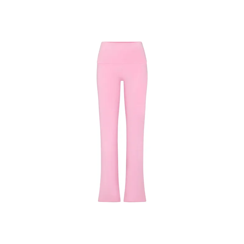 SKIMS COTTON JERSEY FOLDOVER PANT Casual Pants Women's Cotton Candy/Cotton Sugar-0
